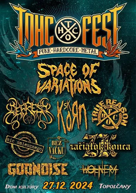 TOHC FEST - 27.12.2024 Topoľčany Dom Kultury